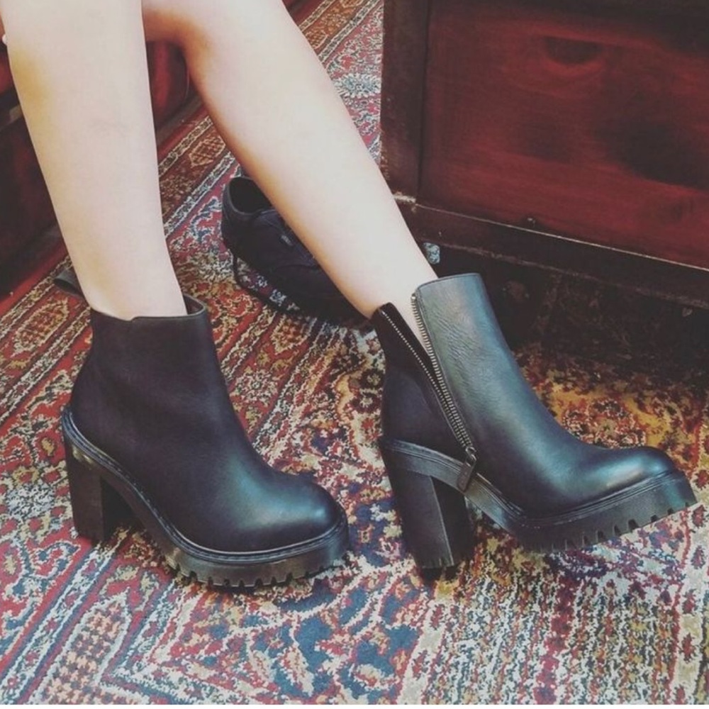 Dr. Martens Black Ankle Boots